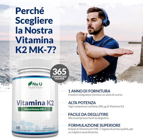 Vitamina mk7 200mcg 365 - mk7,