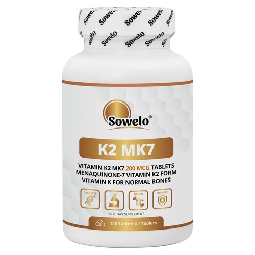Vitamina mk7 200mcg - k2, –