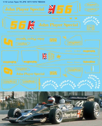 Decals per lotus 78 - decals,